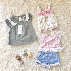 Boutique baby girl items, size 0-3 months